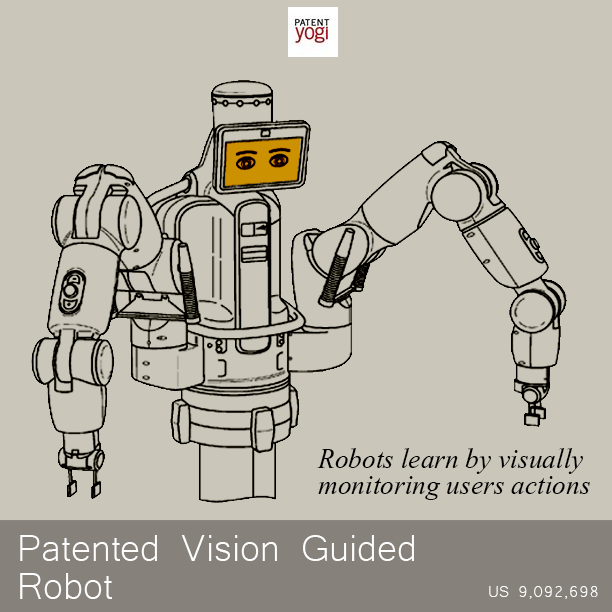 Patented Vision Guided Robot Patent Yogi Llc