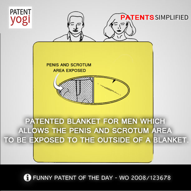 PatentYogi - Funny Patent of the day - Patent WO2008123678
