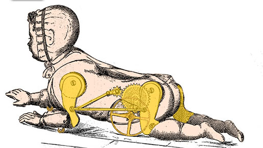 #CreepyIP No. 20 – Creepy robotic baby doll, which was patented in 1871
