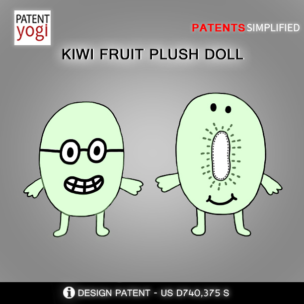 plush kiwi fruit