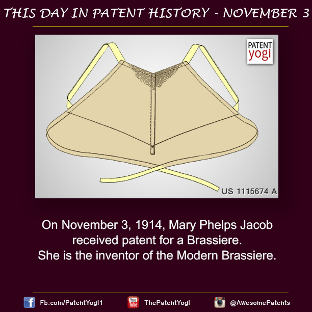 PatentYogi-On-November-3-1914-Mary-Phelps-Jacob-received-patent-for-a-Brassiere
