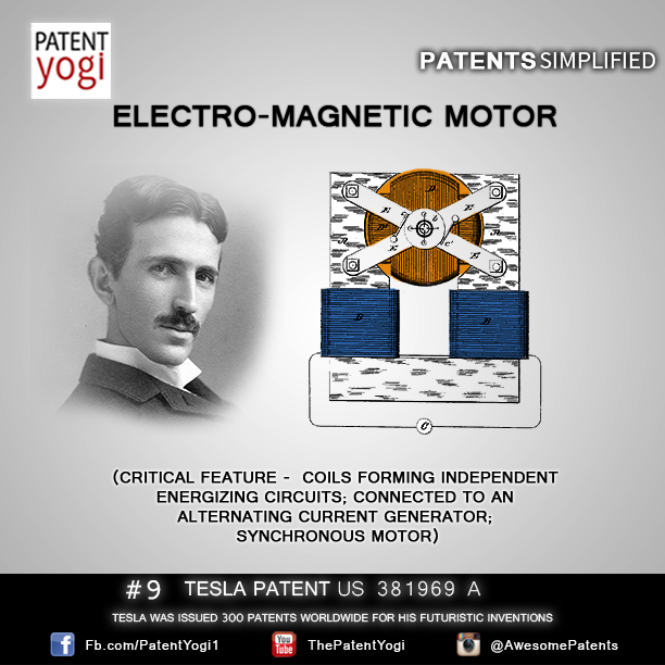 PatentYogi_Nikola_tesla_9_Electro-magnetic motor