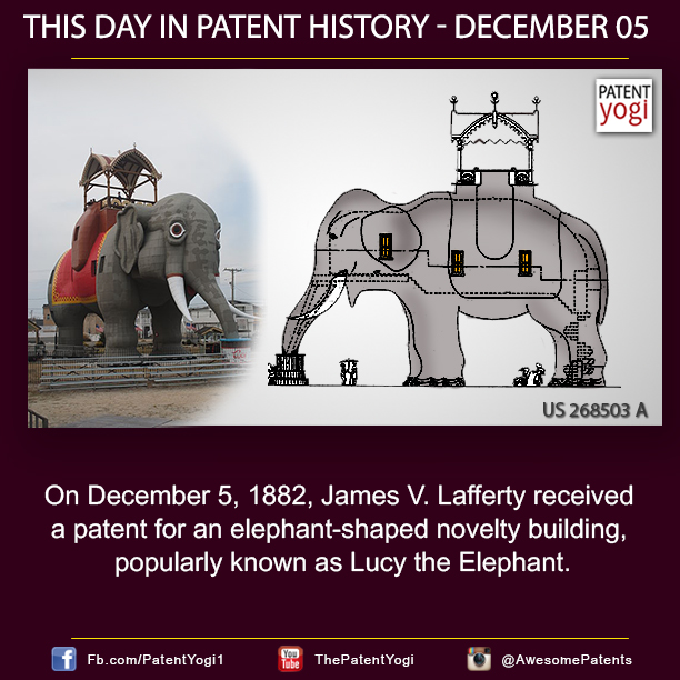 PatentYogi_On December 5, 1882, James V Lafferty received