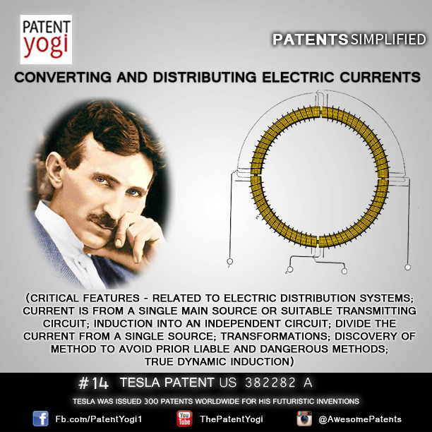 PatentYogi_TeslaPatent_14_Method of Converting and Distributing Electric Currents