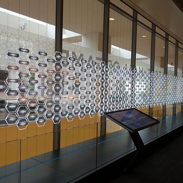 Display of inductees in the National Inventors Hall of Fame in Alexandria; Courtesy - Wikimedia