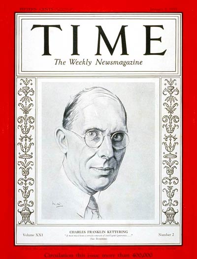 Time magazine cover January 9, 1933; Courtesy - Wikimedia