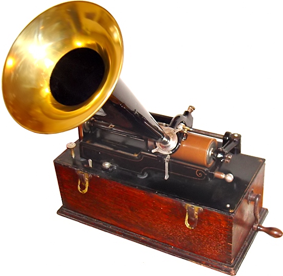 Edison cylinder phonograph, circa 1899