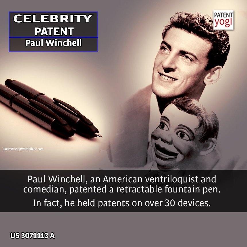 PatentYogi_CelebrityPatent_Paul Winchell