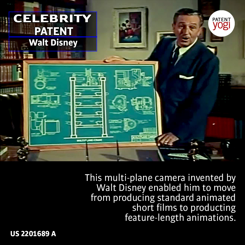 PatentYogi_CelebrityPatent_Walt Disney