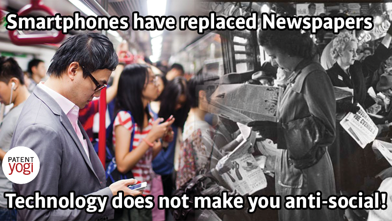 PatentYogi_Smartphones-have-replaced-Newspapers