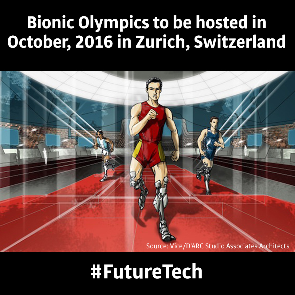 PatentYogi_Bionic Olympics to be hosted in October, 2016 in Zurich, Switzerland