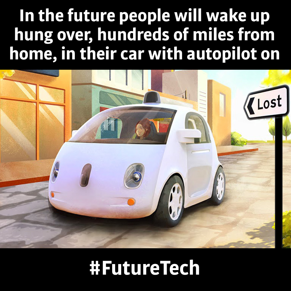 PatentYogi_In the future people will wake up hung over, hundreds of miles from home, in their car with autopilot on