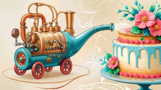 Launch $25 Million Spit-Free Cake Blower Business